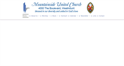 Desktop Screenshot of mountainsideunited.ca